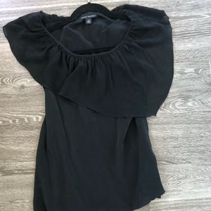Banana Republic Silk Top with Flare